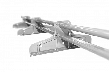 Снегозадержатель Стандарт Т4 d 40х20 RAL 9003 (3м) — Grandline