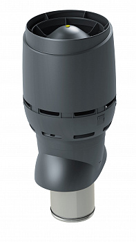 Вентиляционный выход FLOW XL-200/ИЗ/500 серый — Grandline