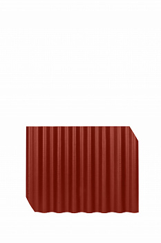 Черепица фиброцементная Тисма 40/150-8-865х1130х5,8 красный — Grandline