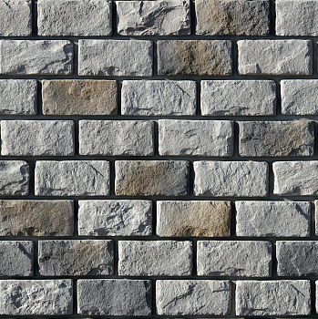 Рядовая плитка White Hills Шеффилд 9,5х19,5 436-80 с расшивкой 1,5 см. — Grandline
