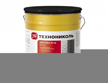 Мастика гидроизоляционная ТЕХНОНИКОЛЬ №24 (МГТН), ведро 20 кг — Grandline