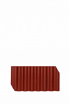 Черепица фиброцементная Тисма 40/150-8-575х1130х5,8 красный — Grandline